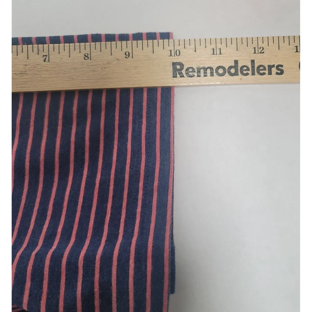 Polo Ralph Lauren Performance Polo Short Sleeve XL Stretch Striped blue red Prep